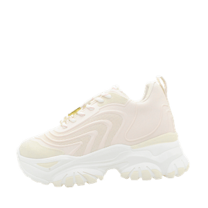 Tenis Towers Mujer 516 Beige - Blanco