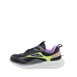 Tenis Ocean Pacific Mujer ANDAZ Negro - Blanco - Multi