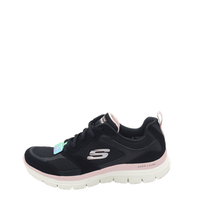Tenis Skechers Mujer Flex Appeal 4.0  Negro