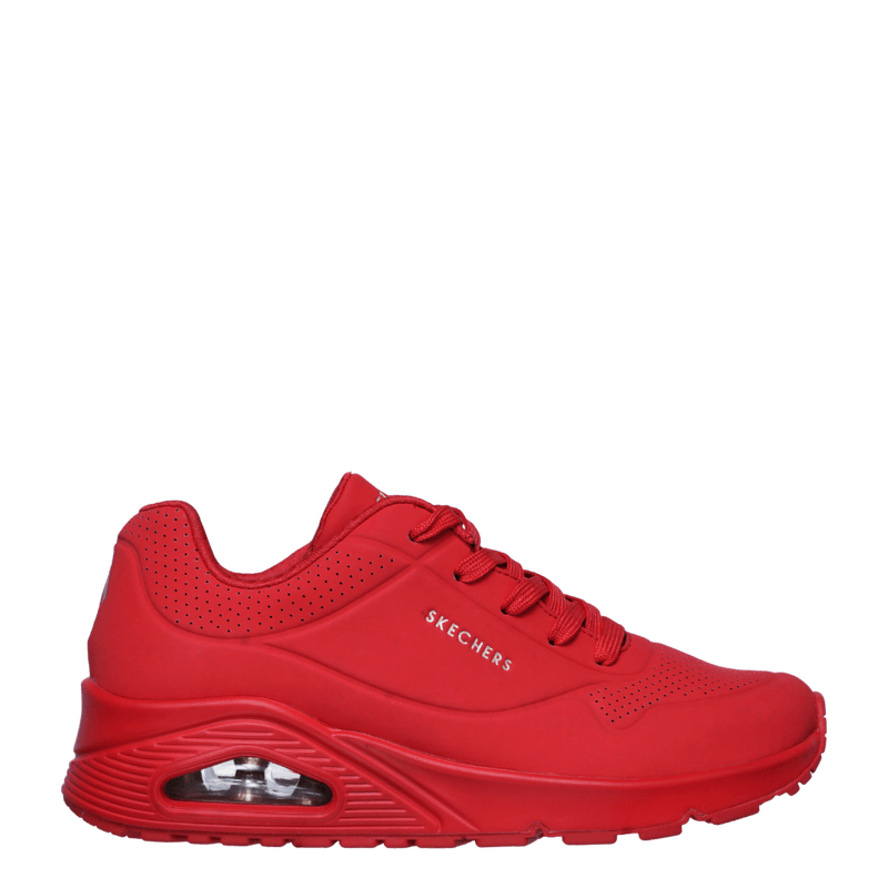 Skechers Mujer Uno Stand on Air Rojo