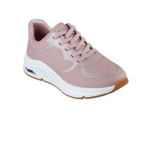 Tenis Skechers Mujer Arch Fit S-Miles - Mile Makers Rosa - Blanco