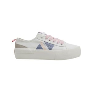Tenis Pepe Jeans Mujer Allen Flag Color W Blanco