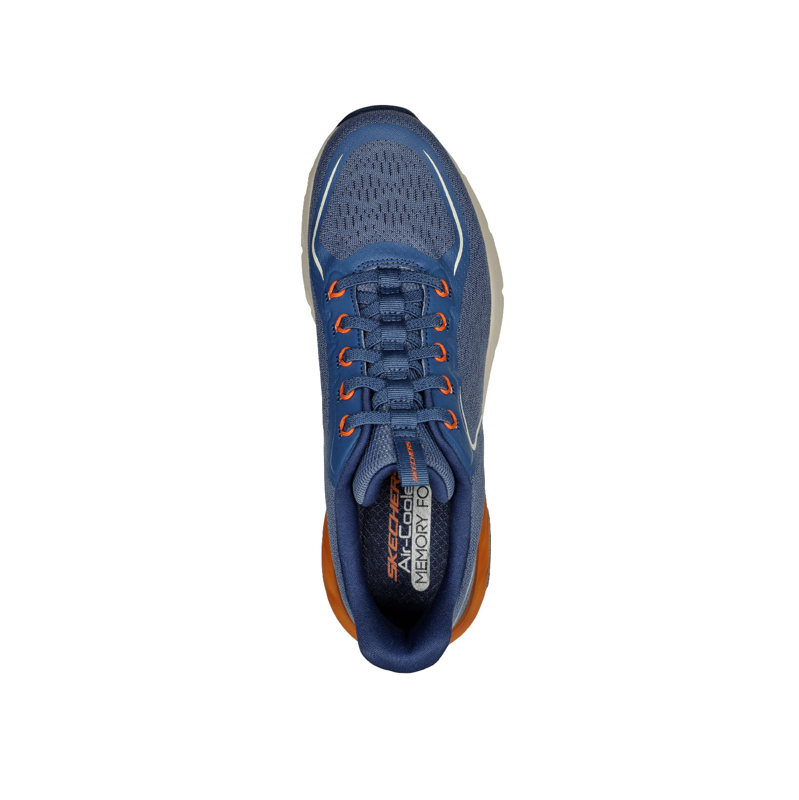 Skechers air sale infinity hombre naranja