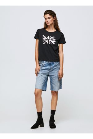 Camisetas Pepe Jeans para Mujer LALI Black