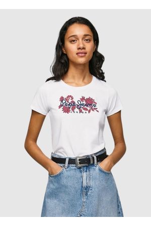 Camisetas Pepe Jeans para Mujer NEREA White