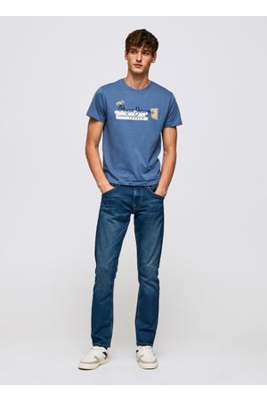 Camisetas Pepe Jeans para Hombre RAFA Ozzy blue