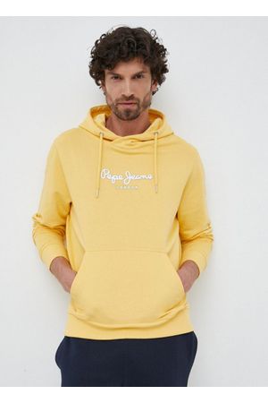 Sacos Pepe Jeans para Hombre EDWARD HOODIE amarillo