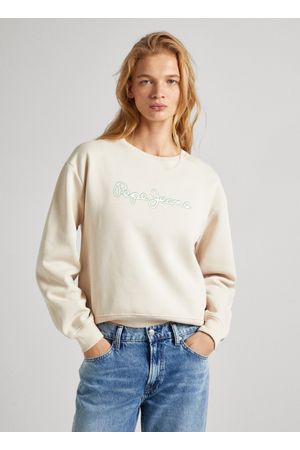 Buzo Mujer Pepe Jean Lana  Color Blanco