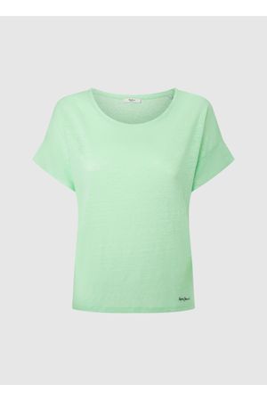 Camiseta Mujer Pepe Jeans Kat Color Verde Menta