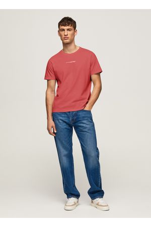 Camiseta Pepe Jeans Para Hombre David Tee Color Rojo