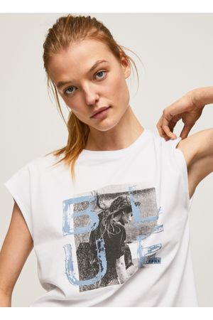 Camiseta Pepe Jeans Para Mujer Margerite Color Blanco