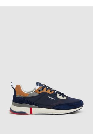 London Pro Vint Azul y Blanco Para Hombre