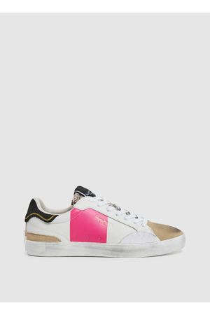 Lane Elle W Blanco y Rosa Para Mujer
