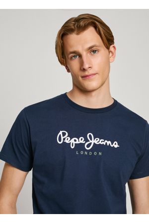 Camiseta Eggo N Para Hombre Azul Oscuro