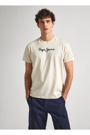 Camiseta Eggo N Para Hombre Color Beige