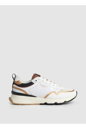 Brit Pro Nice Blanco y Dorado Para Mujer