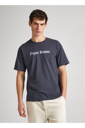Camiseta Clifton Para Hombre Color Gris Oscuro Pepe Jeans