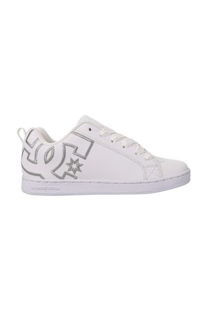 Tenis DC Shoes Mujer Court Graffik Color Blanco
