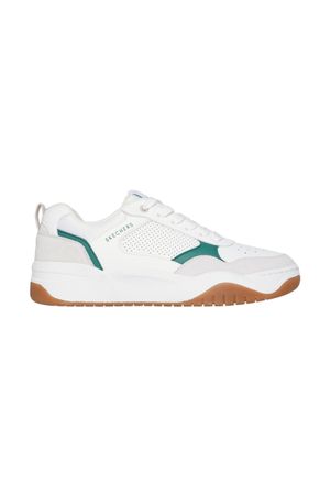 Tenis Skechers Hombre Odyssey Air-Cooled MF Blanco Verde